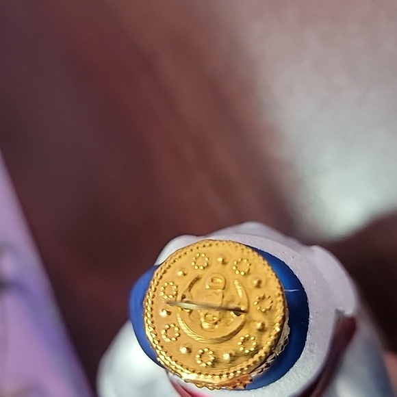 Vintage G&D glass snowman ornament - Picture 2 of 2